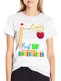 First Day of Kindergarten Mom T-Shirt