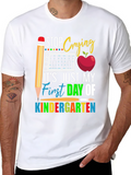 First Day of Kindergarten Mom T-Shirt