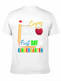 First Day of Kindergarten Mom T-Shirt