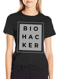 Biohacker Graphic Tee - Black