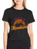 Take Me To The Mountains Graphic T-Shirt