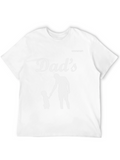 Dads Silhouette T-Shirt - Black Graphic Tee
