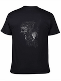 Black Graphic Print T-Shirt