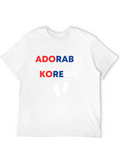 Adorable Korean Baby Footprints T-Shirt