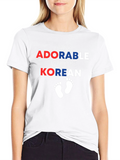 Adorable Korean Baby Footprints T-Shirt