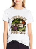 Vegetable Graphic T-Shirt - Food Eats