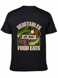 Vegetable Graphic T-Shirt - Food Eats