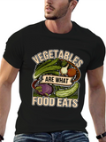 Vegetable Graphic T-Shirt - Food Eats
