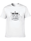 Funny German Calorie T-Shirt - Black