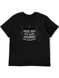 Funny German Calorie T-Shirt - Black