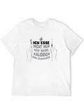 Funny German Calorie T-Shirt - Black