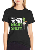 Welcome To The Night Shift Zombie T-Shirt