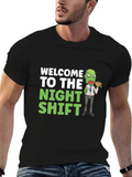 Welcome To The Night Shift Zombie T-Shirt