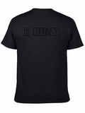 Be Goodness Black Graphic T-Shirt