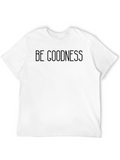 Be Goodness Black Graphic T-Shirt