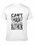 Pre-K Cant Mask My Excitement T-Shirt