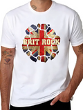 Brit Rock Union Jack Graphic T-Shirt
