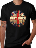 Brit Rock Union Jack Graphic T-Shirt