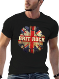 Brit Rock Union Jack Graphic T-Shirt