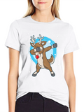 Rudolph Dabbing Christmas T-Shirt