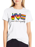 Peace Love Equality Pride T-Shirt