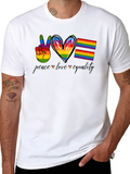 Peace Love Equality Pride T-Shirt
