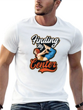 Finding My Center Yoga Black T-Shirt