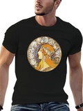 Zodiac Woman Graphic Tee - Astrology T-Shirt
