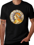 Zodiac Woman Graphic Tee - Astrology T-Shirt