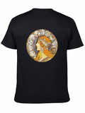 Zodiac Woman Graphic Tee - Astrology T-Shirt
