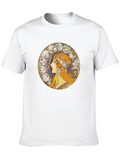Zodiac Woman Graphic Tee - Astrology T-Shirt