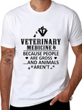 Veterinary Medicine T-Shirt - Because Animals Arent Gross!