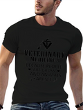 Veterinary Medicine T-Shirt - Because Animals Arent Gross!