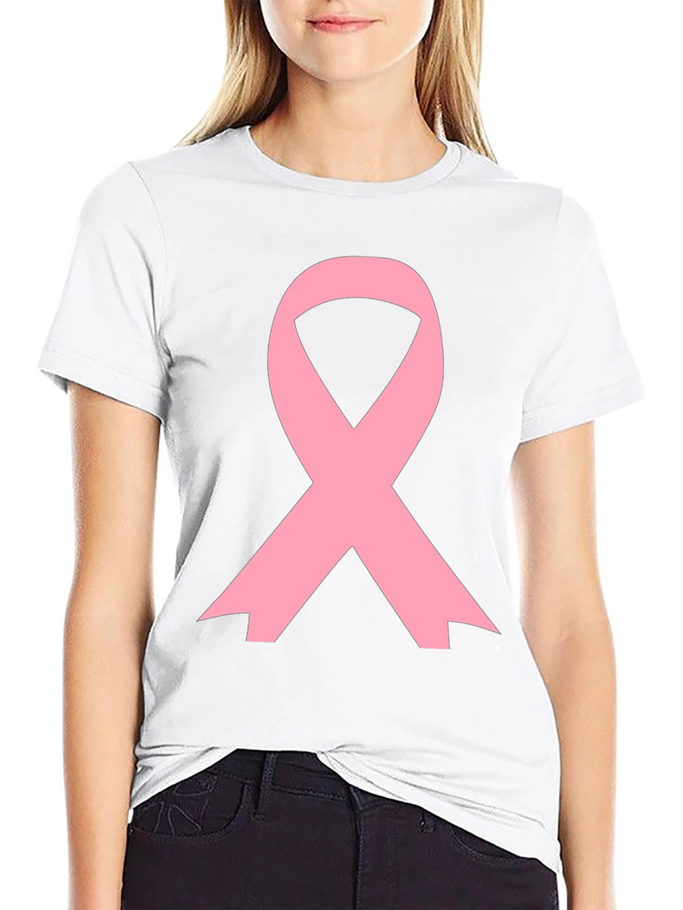Pink Ribbon T-Shirt - Cancer Awareness