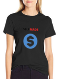 Self Made Graphic Tee - Black