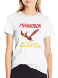 Pteranodon Natures First Frequent Flyer Graphic T-Shirt