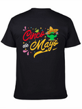 Cinco De Mayo Cactus T-Shirt - Black