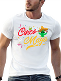 Cinco De Mayo Cactus T-Shirt - Black