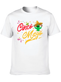 Cinco De Mayo Cactus T-Shirt - Black