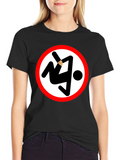 Anti-Woke T-Shirt: Gravity Defiance Symbol