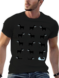 Black Cat T-Shirt - Be Unique!
