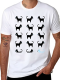 Black Cat T-Shirt - Be Unique!