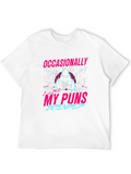 Occasionally My Puns Intended Graphic T-Shirt