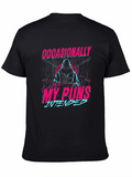 Occasionally My Puns Intended Graphic T-Shirt