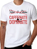 Caffeinate Dominate Black T-Shirt