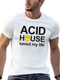 Acid House Saved My Life Graphic T-Shirt