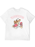 Vaccinated Nurse Boxer Graphic Tee