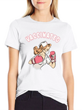 Vaccinated Nurse Boxer Graphic Tee