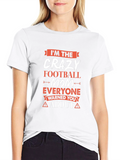 Crazy Football Mom T-Shirt
