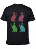 Cool Cat Pop Art T-Shirt